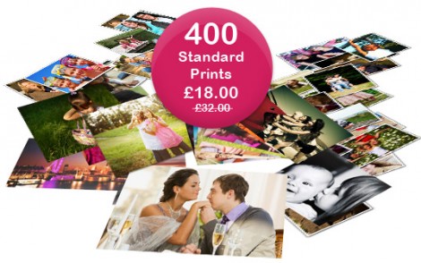50% Off 400 Standard Prints @ Photobox