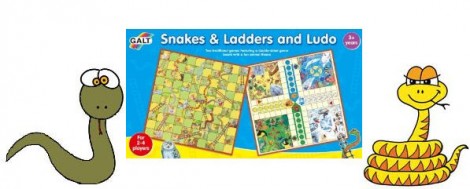 Snakes &amp; Ladders and Ludo &pound;5.00 @ Amazon