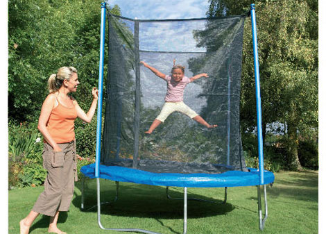 8ft Trampoline Plus Enclosure &pound;60.60 @ Tesco