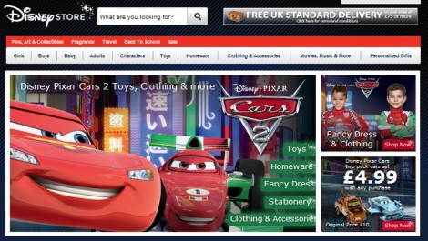 Disney Store Promotional Code: &pound;5 Off On &pound;50 Order