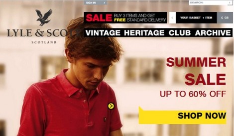 Lyle And Scott Promotional Code: 50% Off Shorts