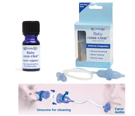 4 Little 1 Baby Nose Clear Nasal Aspirator And Room Vapour Review