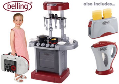 Belling Foldaway Kitchen &pound;29.99 @ The Entertainer
