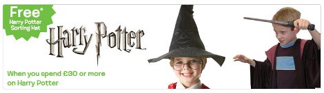 Free Sorting Hat With £30 Spend @ Toys R Us Free Sorting Hat With £30 Spend @ Toys R Us