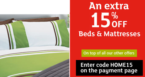 Argos Promotion Voucher: 15% Off All Beds And Mattresses