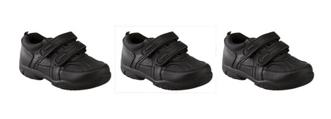 Back To School Boys Twin Strap Shoes &pound;6 @ Tesco