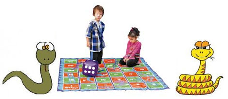 Large Chad Valley Snakes And Ladders &pound;1.24 @ Argos