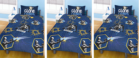 Star Wars Clone Wars Duvet Set &pound;8.58 @ Tesco