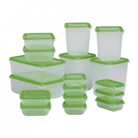 Pruta 17 Piece Storage Set &pound;2.89 @ Ikea