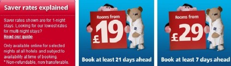 Travelodge 50,000 Summer Rooms &pound;19 