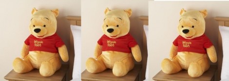 Giant Winnie The Pooh &pound;4.99 @ Sainsburys