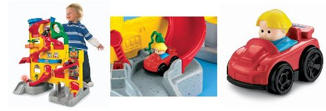 Fisher Price Preschool Little People Wheelies Stand And Play Rampway Playset &pound;32.34 @ Amazon   