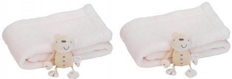 Lollipop Lane Luxury Fleece With Teddy &pound;3.25 @ Tesco