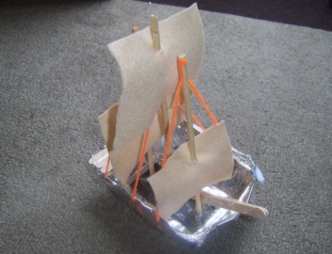 Workshop Wednesday: Make A Three Mast Pirate Ship