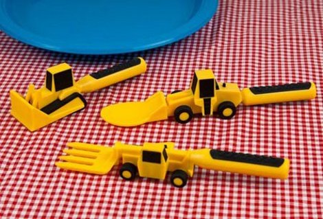 Constructive Eating Digger Cutlery