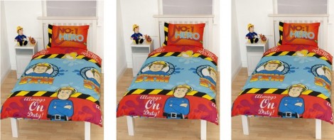 Fireman Sam Single Duvet Set &pound;2.99 @ Smyths Toys