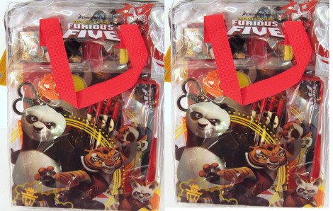 Furious Five Complete Activity Set &pound;3 @ Tesco eBay Outlet