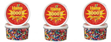 Hama 3000 Beads In A Tub &pound;4.09 @ Argos