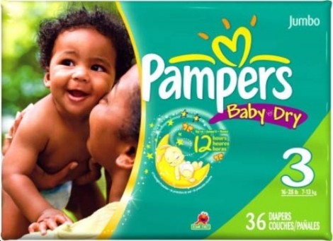 Pampers Baby Dry Nappies Mega Pack &pound;12.66 @ Boots