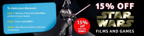 Star Wars The Complete Saga (Blu Ray) £57.37 @ Tesco Star Wars The Complete Saga (Blu Ray) £57.37 @ Tesco