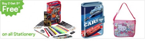 Buy 2 Get 3rd Free On All Stationery @ Toys R Us
