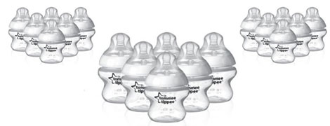 6 Tommee Tippee Closer To Nature 150ml Bottles &pound;13.99 @ Amazon