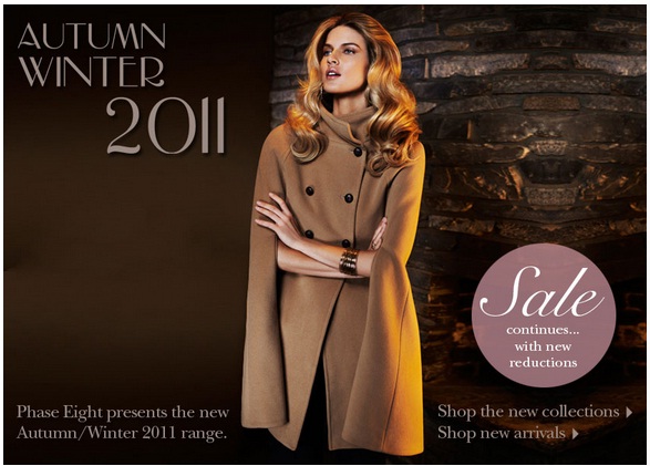 Phase Eight Promotional Code: Free Delivery