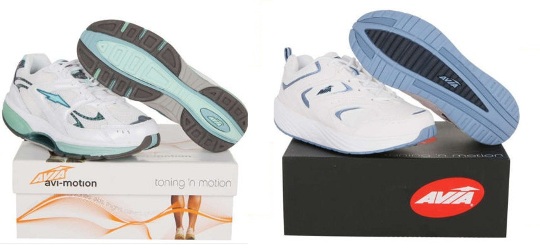 Avia Women&rsquo;s Toning Trainers &pound;14.99 @ The Hut eBay Outlet