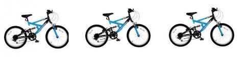Challenge 20in Boys Dual Suspension Bike &pound;45.99 @ Argos eBay Outlet