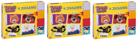 Timmy Time 4 in 1 Jigsaw Puzzle &pound;2.48 @ Tesco