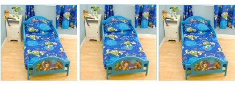 Character World Toy Story Toddler Bed &pound;55.92 @ Amazon