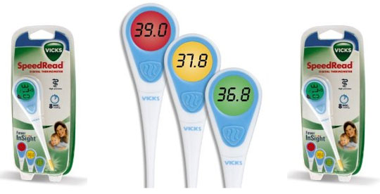 Vicks Fever Insight Speed Read Thermometer &pound;3.43 @ Amazon
