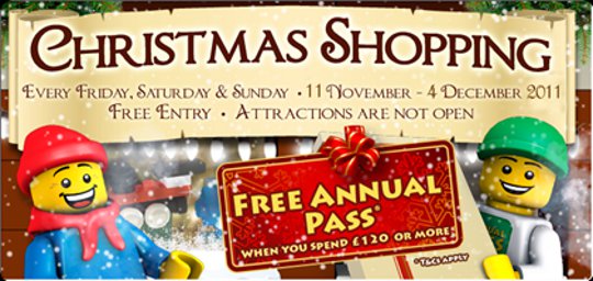 Free Premium Pass With £120 Lego Purchase @ Legoland Windsor Free Premium Pass With £120 Lego Purchase @ Legoland Windsor