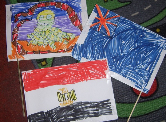 Workshop Wednesday: Learning All About Flags