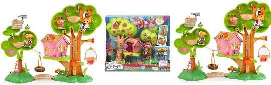 Mini Lalaloopsy Treehouse Playset &pound;26.24 @ Debenhams