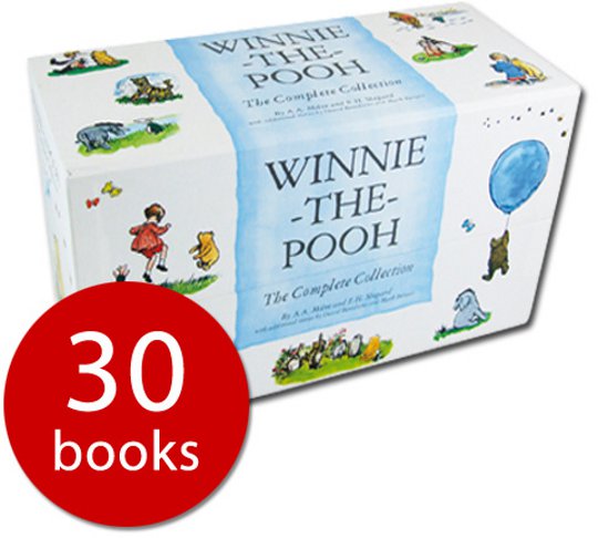 Full Winnie The Pooh Collection Of Books &pound;20 @ The Book People