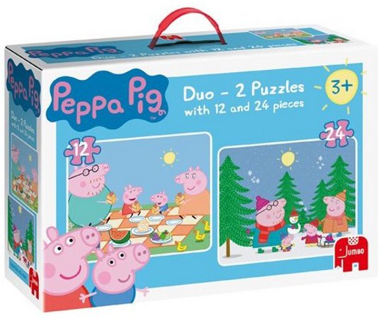 Peppa Pig Duo Jigsaw Puzzles &pound;3.99 @ Amazon