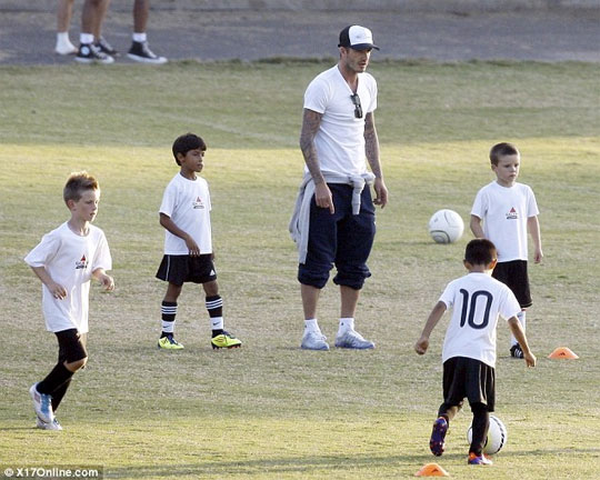 Celebaby: Coach It Like Beckham