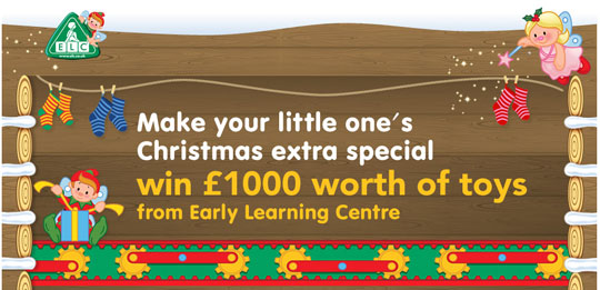 Free Competitions: Win &pound;1000 Of Toys With The ELC