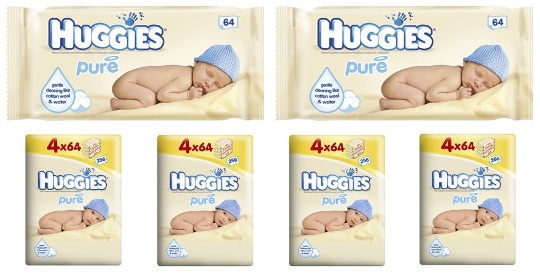 Huggies Pure Baby Wipes Quad Pack £2.99 @ Tesco Huggies Pure Baby Wipes Quad Pack £2.99 @ Tesco