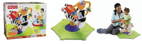 Fisher Price Bounce And Spin Zebra Review