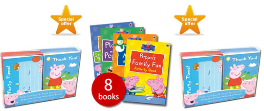 Peppa's Super Activity Collection Plus Free Gift &pound;7.99 @ The Book People