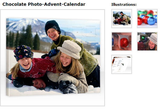 Personalised Chocolate Advent Calendar