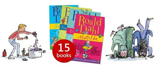 Roald Dahl Book Collection £14.39 @ The Book People Roald Dahl Book Collection £14.39 @ The Book People