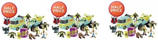 Scooby Doo Mega Pack Mystery Figures & Goo &pound;19.99 @ Sainsburys