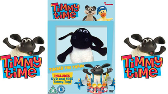 Timmy Time: Timmy The Train DVD &amp; Plush Toy &pound;3.95 @ Zavvi