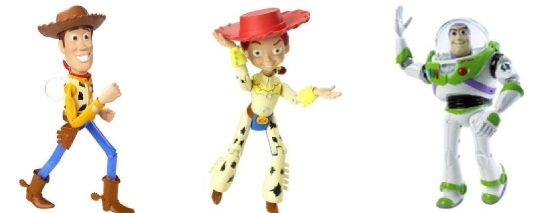 Toy Story 3 Deluxe Action Figure Assortment &pound;4.99 @ The Hut