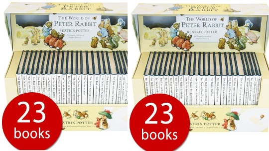 The World Of Peter Rabbit 23 Books &pound;27 @ The Book People