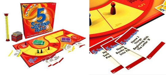 University Games: Five Second Rule And Really Nasty Horse Racing Game Review