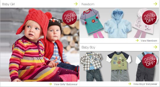 Babywear 25% Off Today Only @ Marksandspencer.com